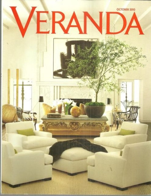 Veranda Magazine October 2010 Piet Oudolf Dutch Gardener