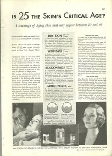 1932 Good Housekeeping Magazine Advertisment for Ambrosia Cleanser Skin Aging