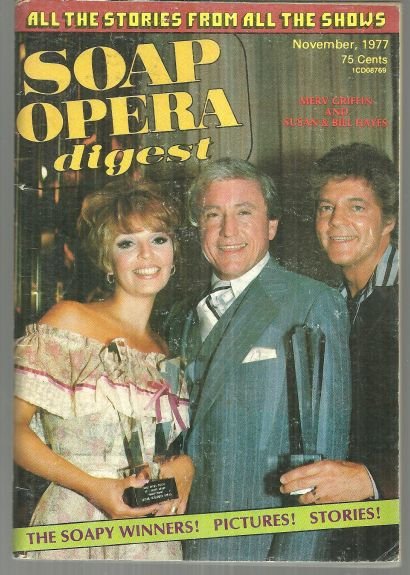 Soap Opera Digest Magazine November 1977 Soapy Winners Susan and Bill Hayes