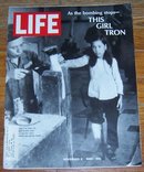 Life Magazine November 8, 1968 As the Bombing Stops This Girl Tron on cover