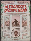 Alexander's Ragtime Band by Irving Berlin Starring Alice Faye 1938 Sheet Music