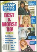 Soap Opera Digest Magazine January 10, 1989 Best and Worst of 1988 Issue