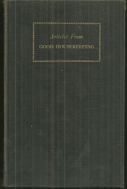 Articles from Good Housekeeping 1943 Collection of Non-Fiction Essays