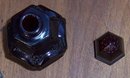 Vintage Avon Cape Cod Ruby Red Glass Shaker