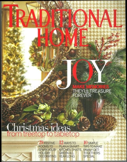 Traditional Home Magazine December 2009 Christmas Brunch