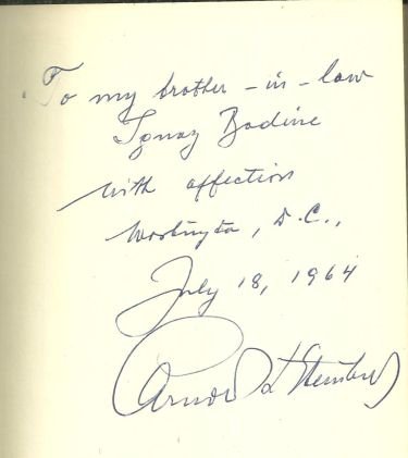 National Labor Movements in the Postwar World Signed by Arnold L. Steinbach 1963