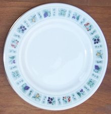 Vintage Royal Doulton China Tapestry Pattern Small Plate