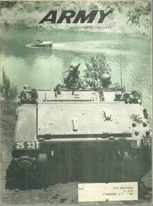 Army Magazine December 1961 River Crossing in Hawaii on the Cover