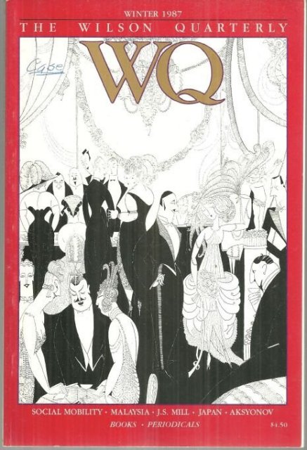 Wilson Quarterly Winter 1987 John Stuart Mill and Liberty