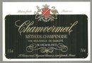 Vintage Label for Chamvermeil Methode Champenoise Wine