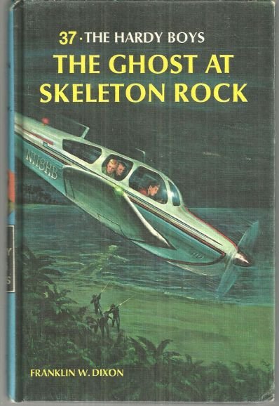 Ghost at Skeleton Rock by Franklin Dixon Hardy Boys #37 1966 Matte Blue Cover