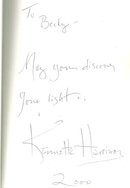 Dowsing for Light Signed by Kennette Harrison 1999 1st Edition Poetry