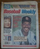 Baseball Weekly Magazine February 23, 1993 Fred McGriff on cover