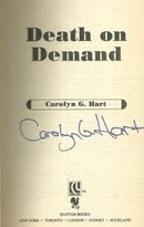 Death on Demand Signed by Carolyn Hart 1987 Death on Demand Cozy Mystery