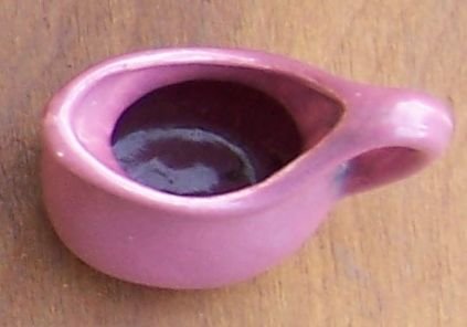 Vintage Minature Matte Glaze Mauve Pitcher