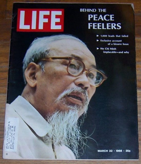 Life Magazine March 22, 1968 Peace Feelers on the cover