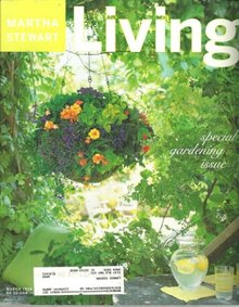 Martha Stewart Living Magazine March 1998 Special Gardening Issue