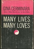Many Lives, Many Loves by Gina Cerminara 1961 Psychic Phenomena
