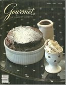 Gourmet Magazine April 1984 Chocolate Souffle on Cover