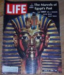 Life Magazine April 5, 1968 King Tut, The Marvels of Egypt's Past on cover
