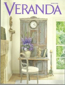 Veranda Magazine March 2008 Art and Antiques