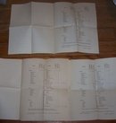 Set of Three Periodic Reports from Lawrenceville School for Merritt T Cooke 1899