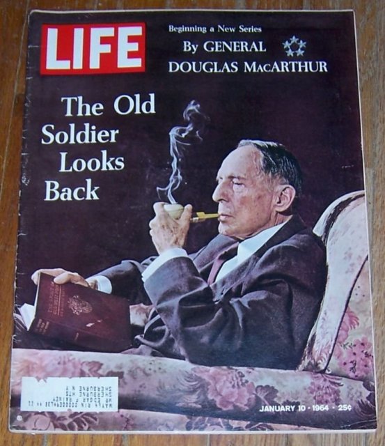 Life Magazine January 10, 1964 General Douglas MacArthur On cover