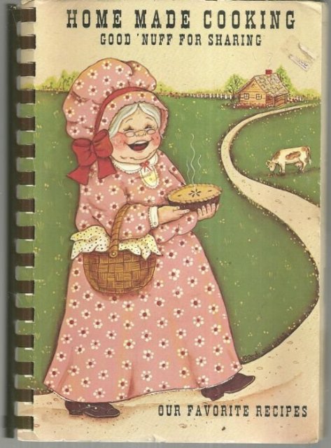 Franklin County Council Of Homemakers Clubs Home Made Cooking 1988 Cookbook