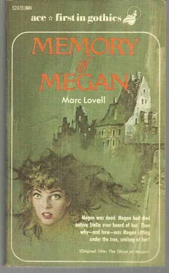Memory of Megan by Marc Lovell 1968 Vintage Gothic Mystery Paperback