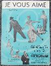 Je Vous Aime From Copacabana, starring Groucho Marx, Carmen Miranda 1947 Music