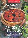 Gourmet Magazine May 1995 American Dreams. Tomato and Onion Tart On Cover