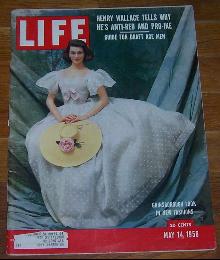Life Magazine May 14, 1956 Gainsborough Look in New Fashions on cover