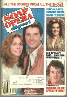 Soap Opera Digest Magazine May 11, 1983 Jamie Lynn Bauer and Peter Brown YR