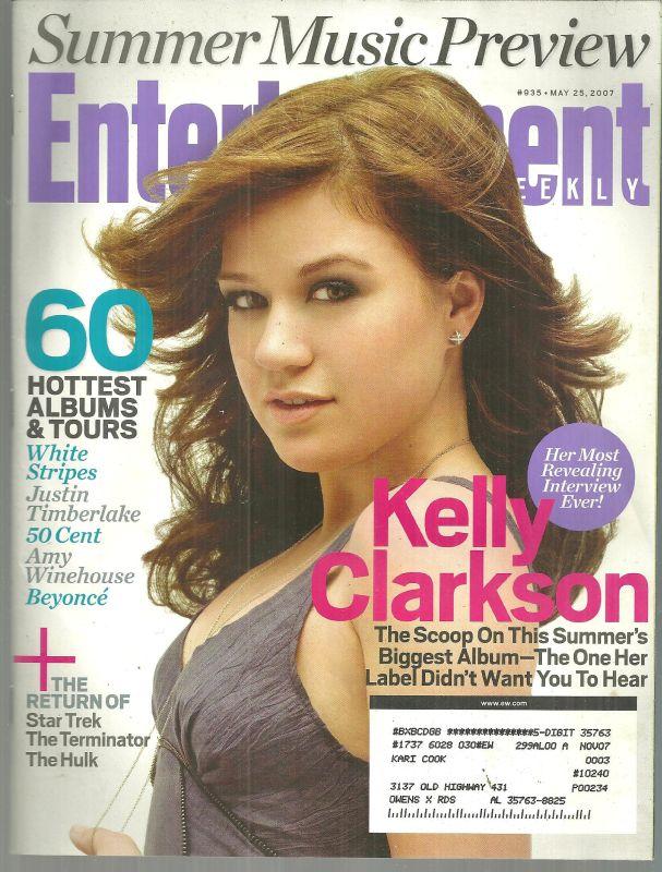 Entertainment Weekly Magazine May 25, 2007 Summer Music Preview Issue