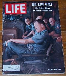 Life Magazine May 26, 1967 Big Lew Walt on cover