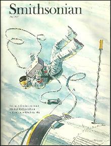 Smithsonian Magazine May 1988 Gemini Astronaut Michael Collins on cover