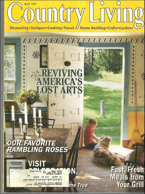 Country Living Magazine May 1997 Reviving America's Lost Arts On the Cover