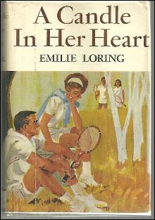 Candle in Her Heart by Emilie Loring 1964 Romantic Suspense with Dust Jacket