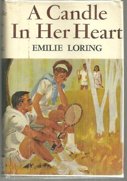 Candle in Her Heart by Emilie Loring 1964 Romantic Suspense with Dust Jacket
