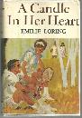 Candle in Her Heart by Emilie Loring 1964 Romantic Suspense with Dust Jacket