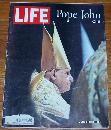 Life Magazine June 7, 1963 Pope John XXIII on the cover