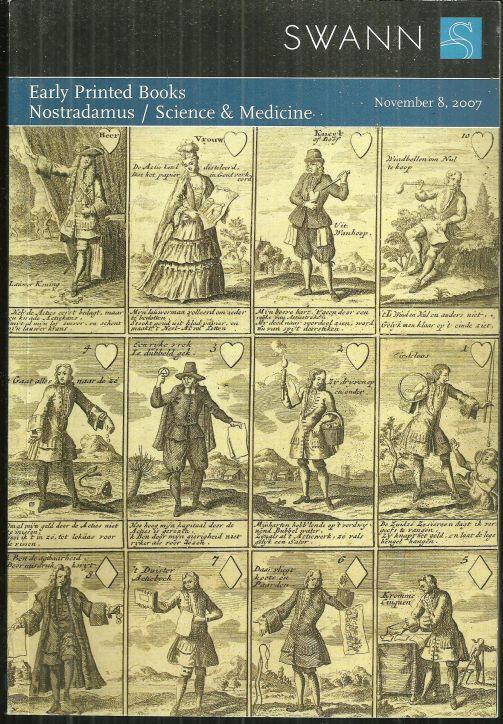 Swann Galleries Early Printed Books/Nostradamus/Science and Medicine 2007