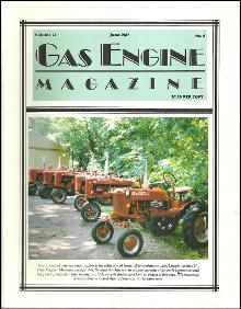 Gas Engine Magazine June 1987 Line-up of Internationals on Cover