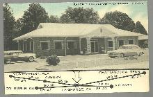 Postcard of Randal's Restaurant, 250 Franklin Street, La Grange, Georgia