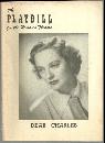 Playbill Tallulah Bankhead in Dear Charles, November 15, 1954 Morosco Theatre