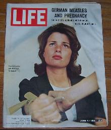 Life Magazine June 4, 1965 German Measles and Pregnancy on cover
