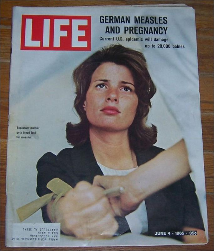 Life Magazine June 4, 1965 German Measles and Pregnancy on cover