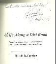 Life Along a Dirt Road Lessons Learned in the Rural South Signed Harold Fanning