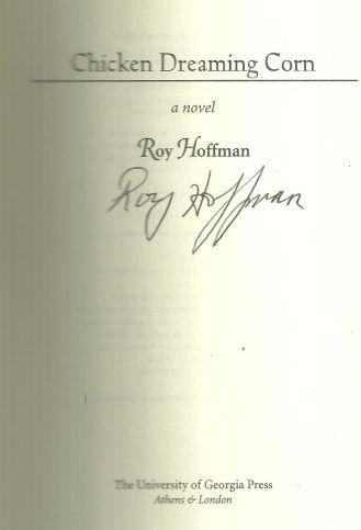 Chicken Dreaming Corn by Roy Hoffman Signed 1st edition with DJ