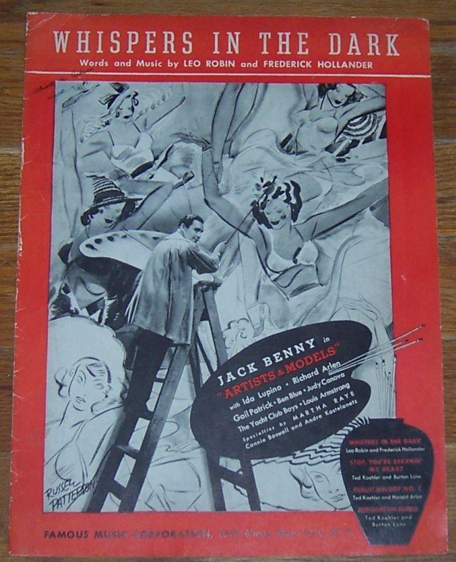 Whispers in the Dark From Artists and Models Starring Jack Benny with Ida Lupino